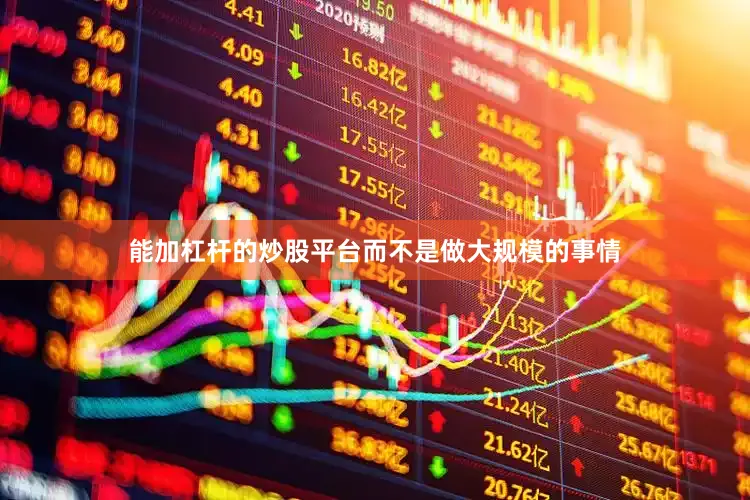 能加杠杆的炒股平台而不是做大规模的事情