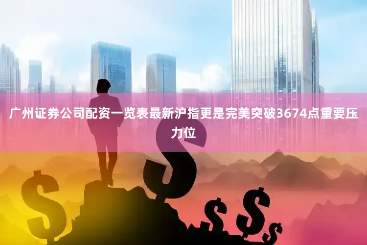 广州证券公司配资一览表最新沪指更是完美突破3674点重要压力位